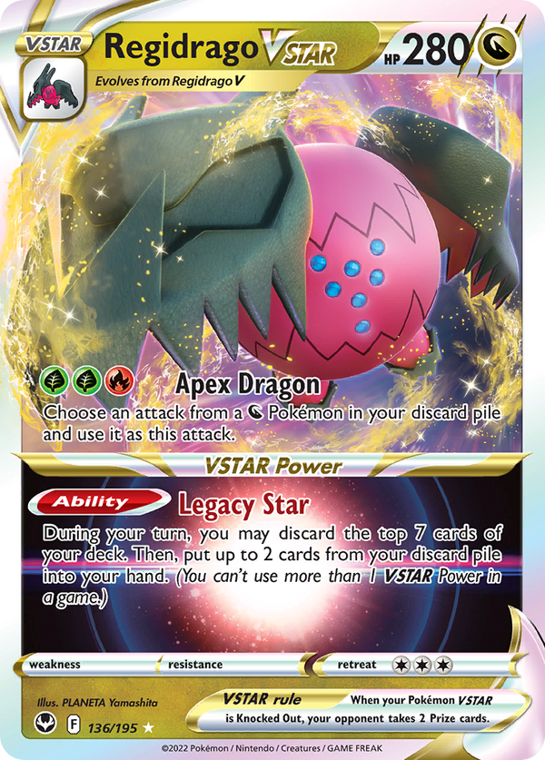Regidrago VSTAR - Silver Tempest SET-136
