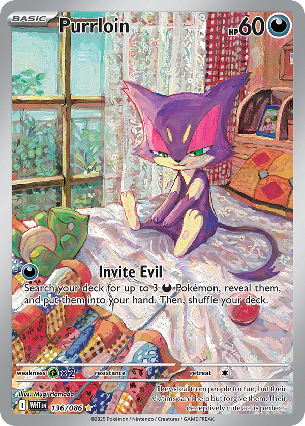 Purrloin - White Flare SET-136