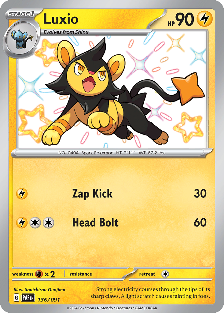 Luxio - Paldean Fates SET-136