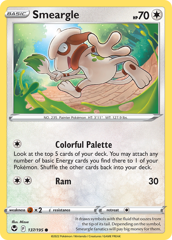 Smeargle - Silver Tempest SET-137