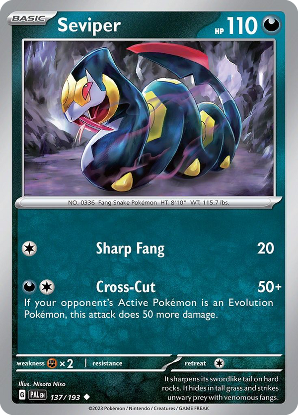 Seviper - Paldea Evolved SET-137