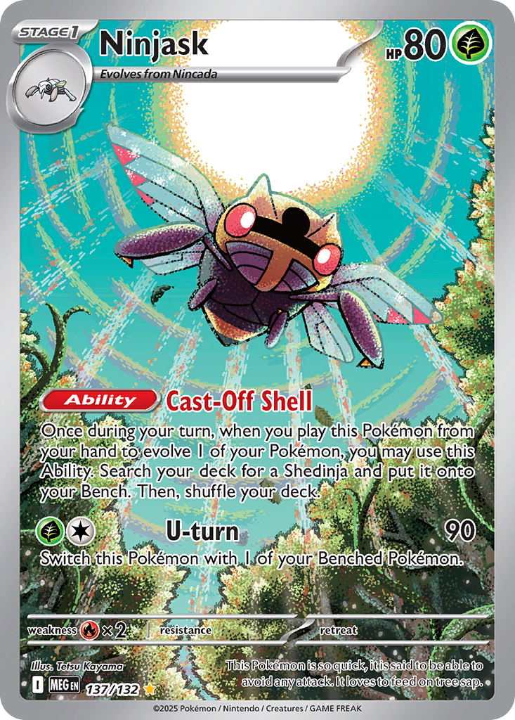 Ninjask - Mega Evolution SET-137