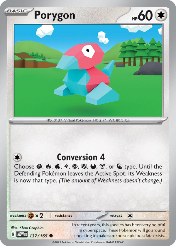 Porygon - 151 SET-137