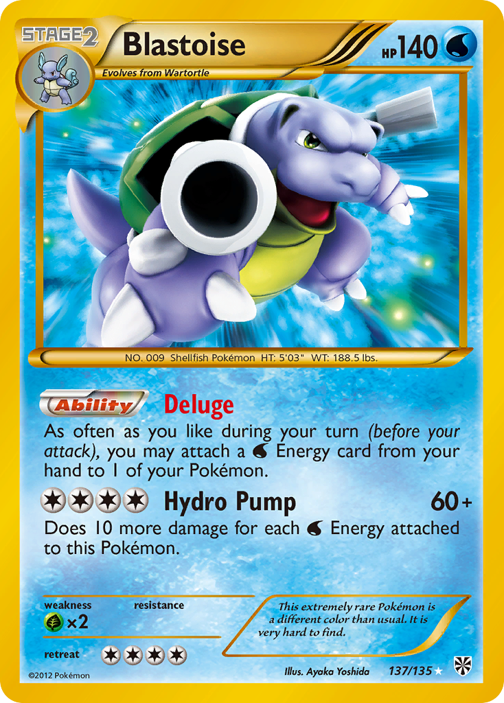 Blastoise - Plasma Storm SET-137