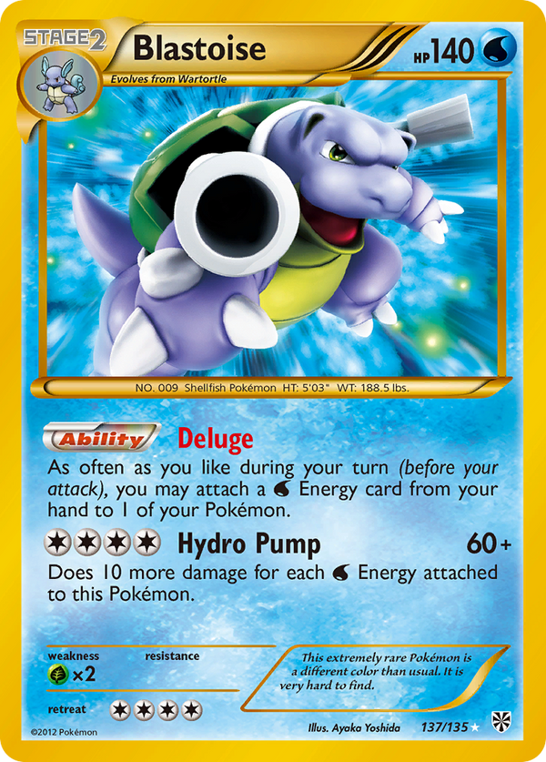 Blastoise - Plasma Storm SET-137