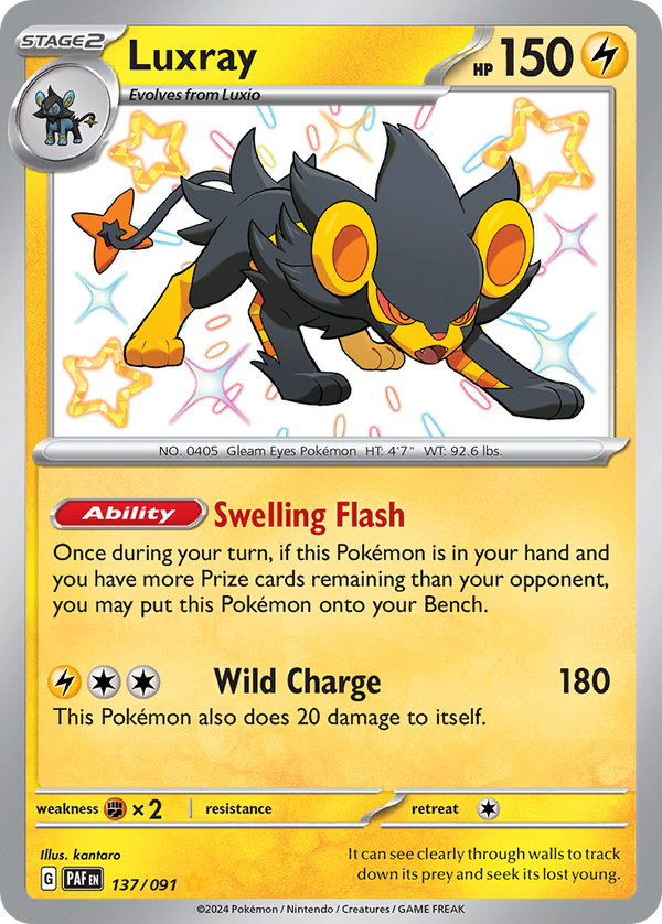 Luxray - Paldean Fates SET-137