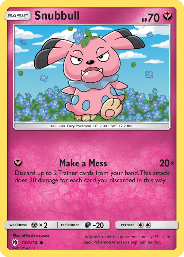 Snubbull - Lost Thunder SET-137