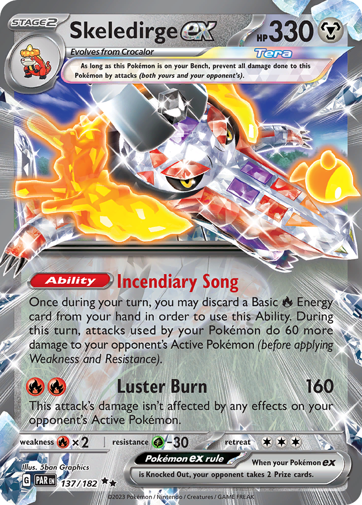 Skeledirge EX - Paradox Rift SET-137