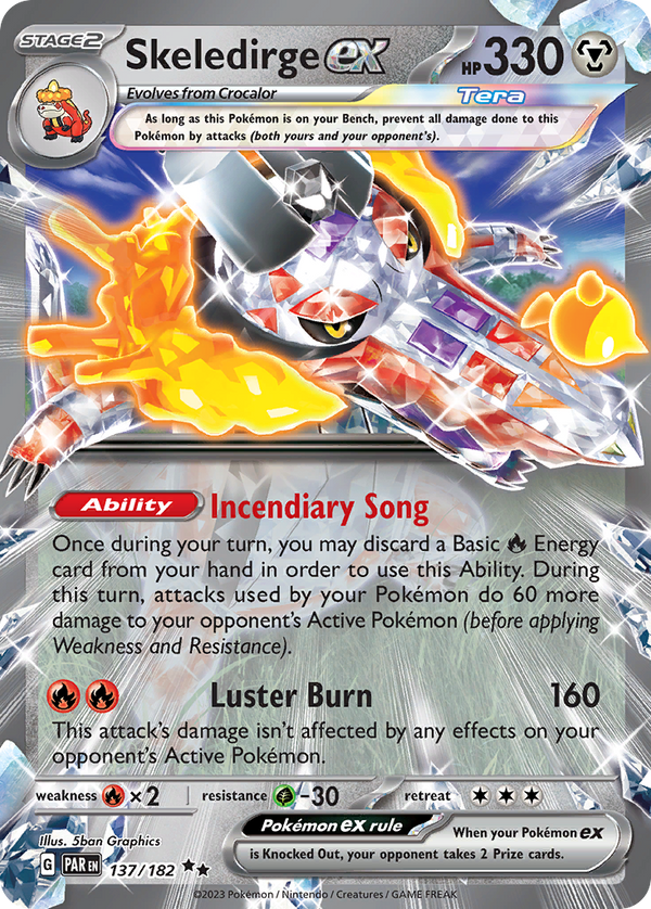 Skeledirge EX - Paradox Rift SET-137