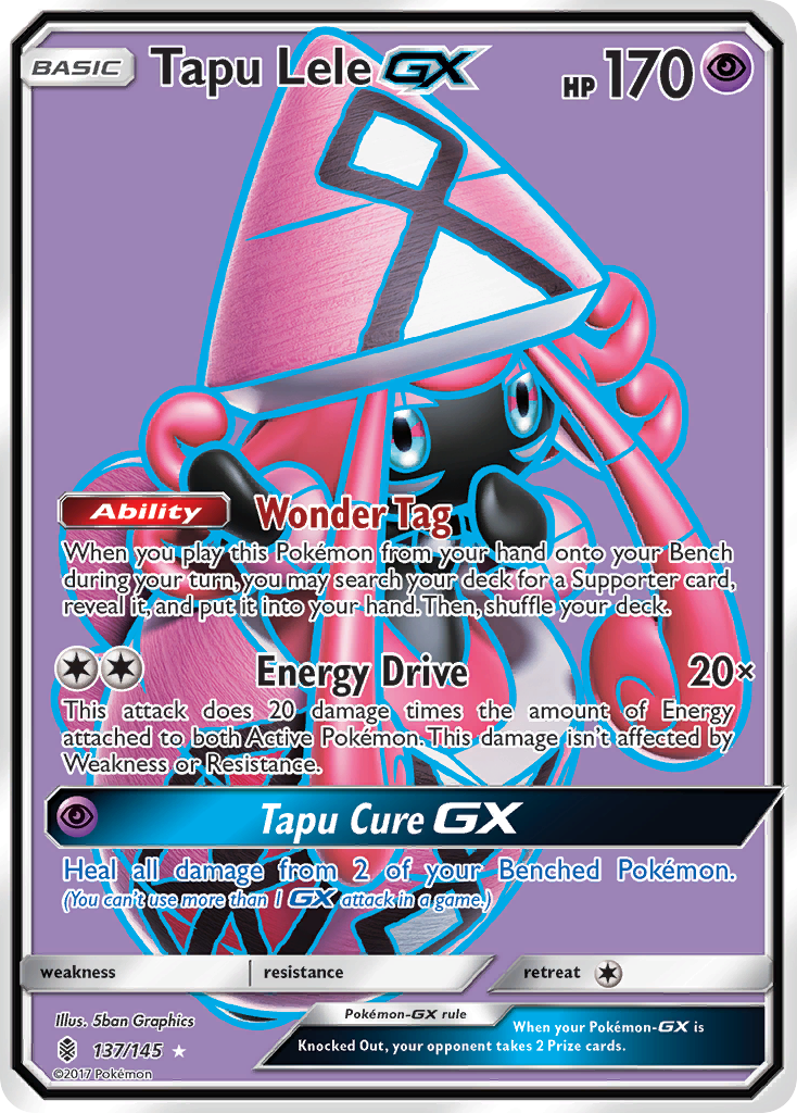 Tapu Lele-GX - Guardians Rising SET-137