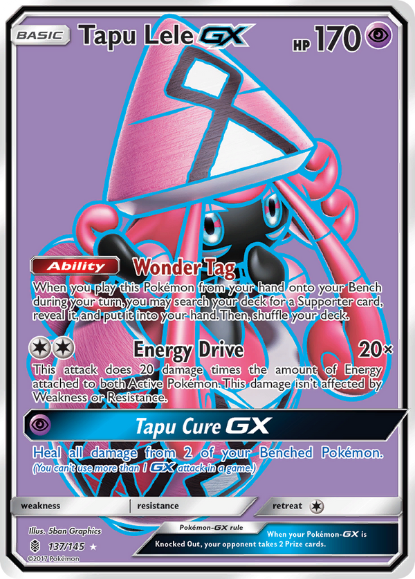 Tapu Lele-GX - Guardians Rising SET-137