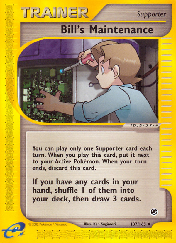 Bill's Maintenance - Expedition Base Set SET-137