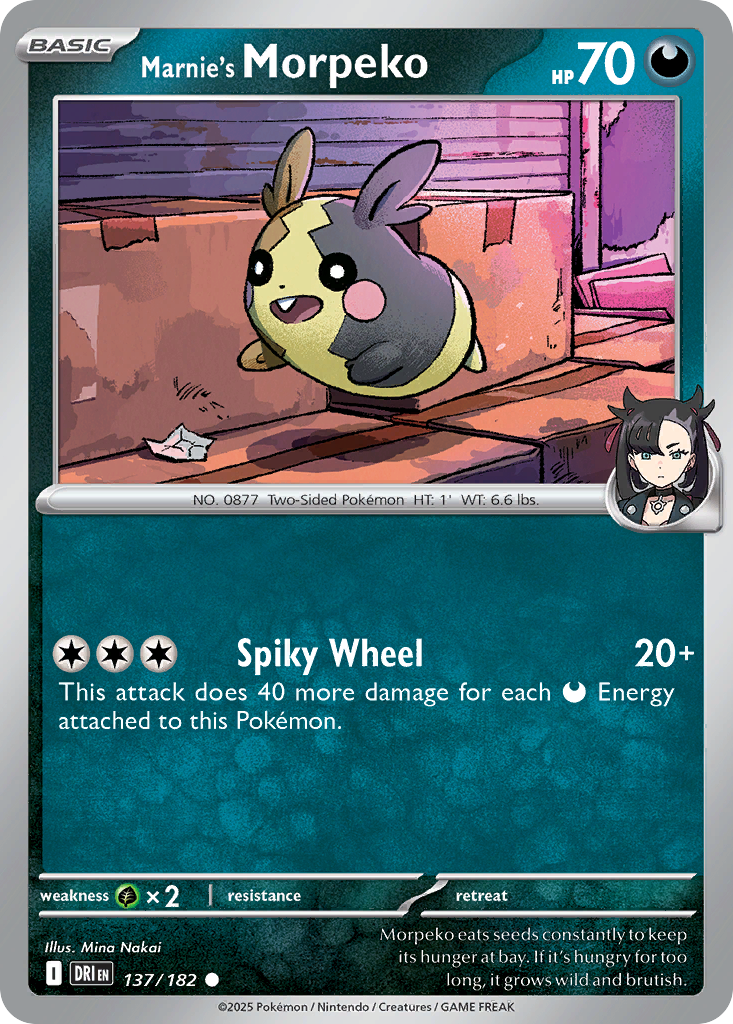 Marnie's Morpeko - Destined Rivals SET-137