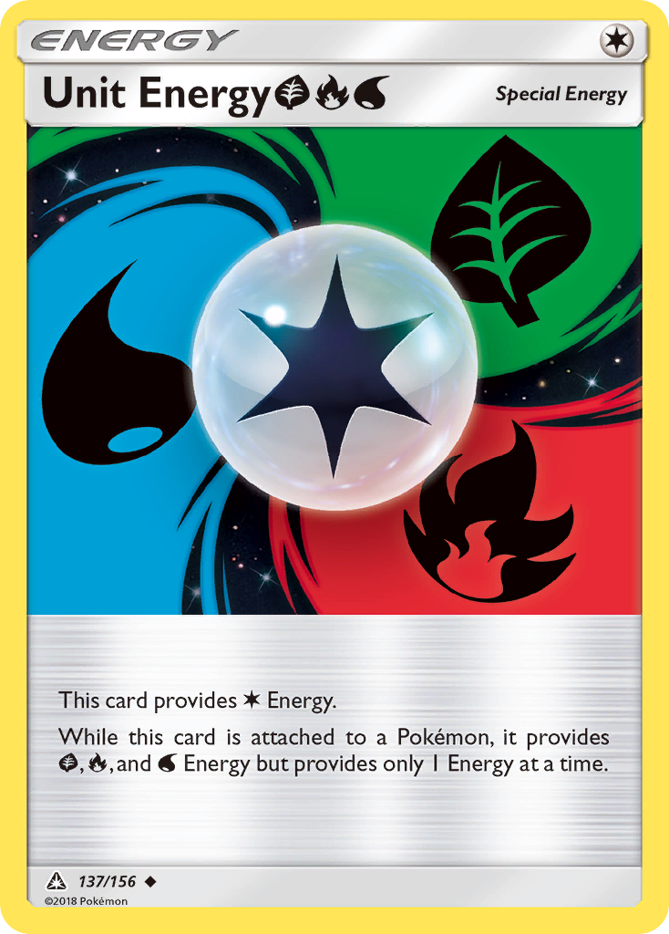 Unit Energy GrassFireWater - Ultra Prism SET-137