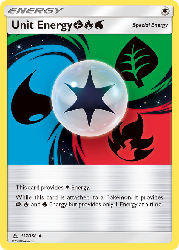 Unit Energy GrassFireWater - Ultra Prism SET-137