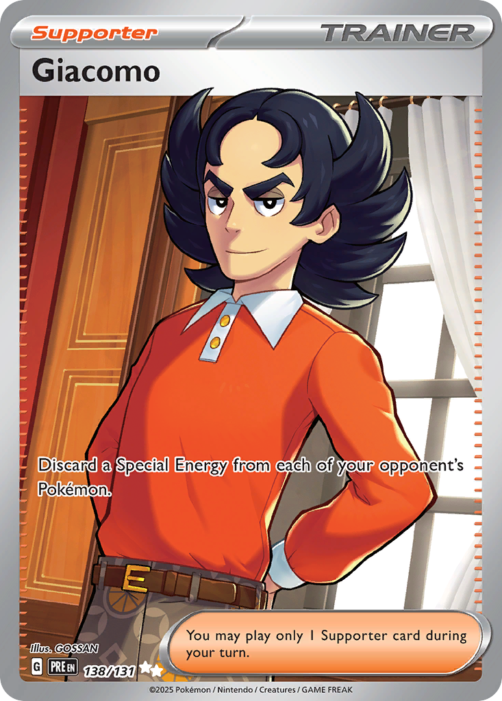 Giacomo - Prismatic Evolutions SET-138