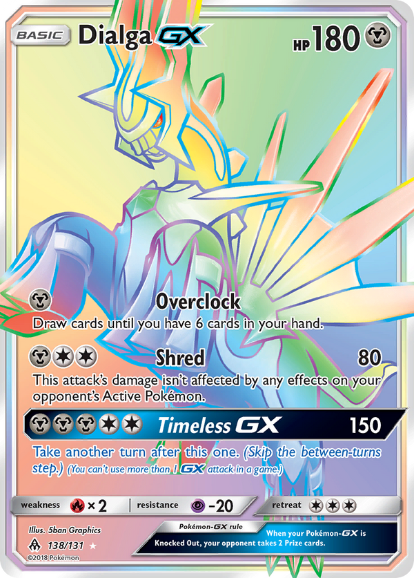 Dialga-GX - Forbidden Light SET-138