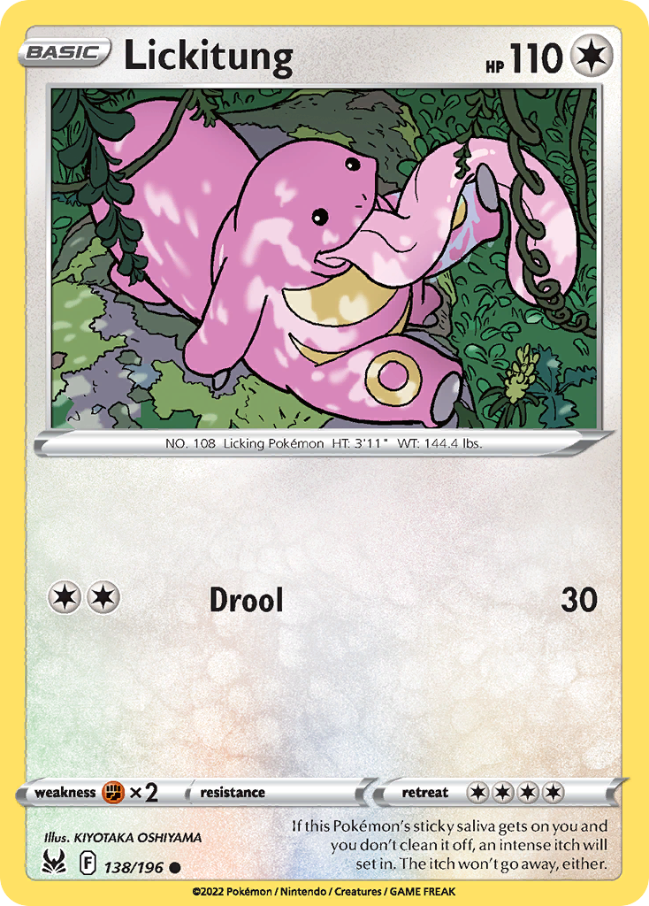 Lickitung - Lost Origin SET-138