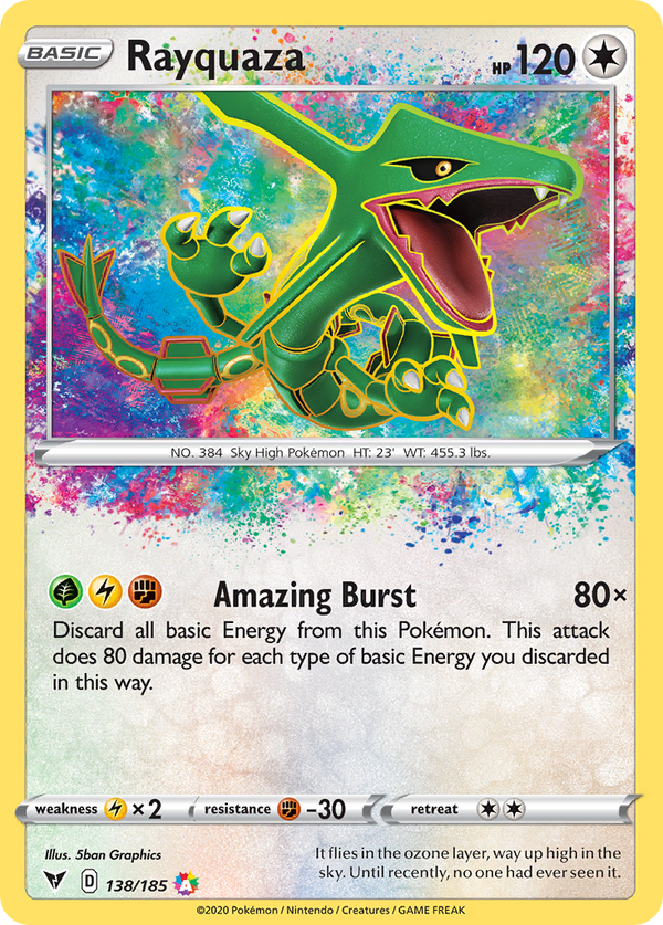Rayquaza - Vivid Voltage SET-138