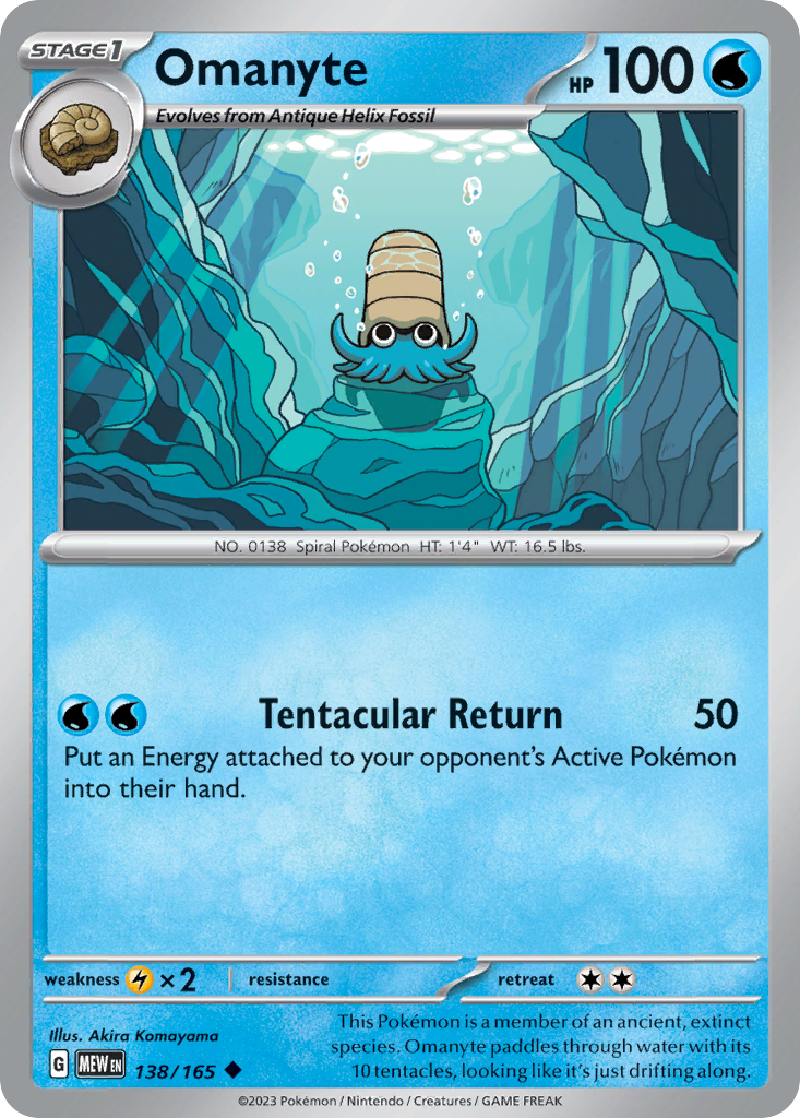 Omanyte - 151 SET-138