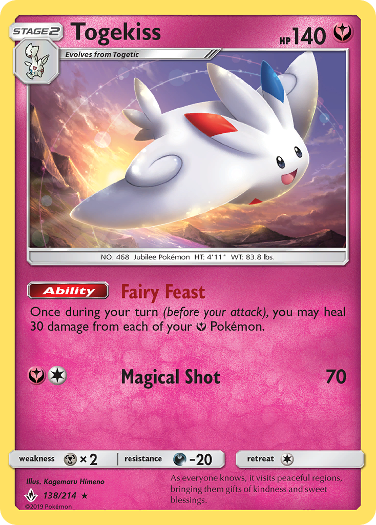 Togekiss - Unbroken Bonds SET-138
