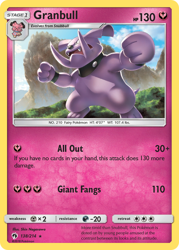 Granbull - Lost Thunder SET-138