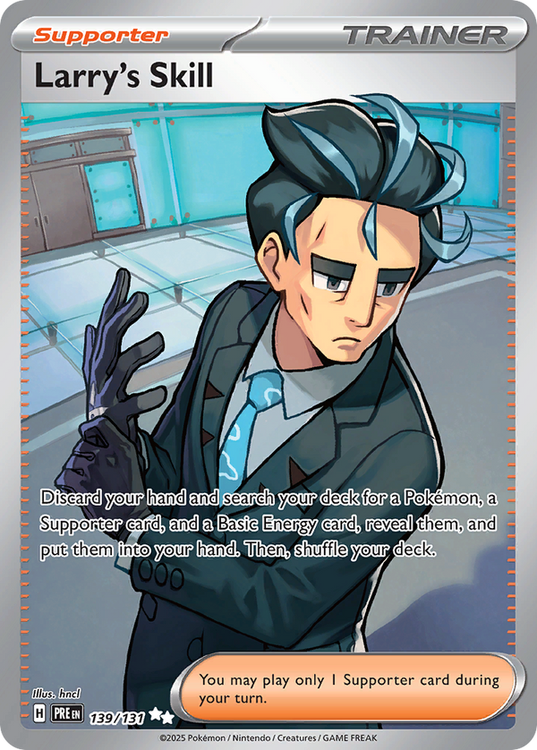 Larry's Skill - Prismatic Evolutions SET-139