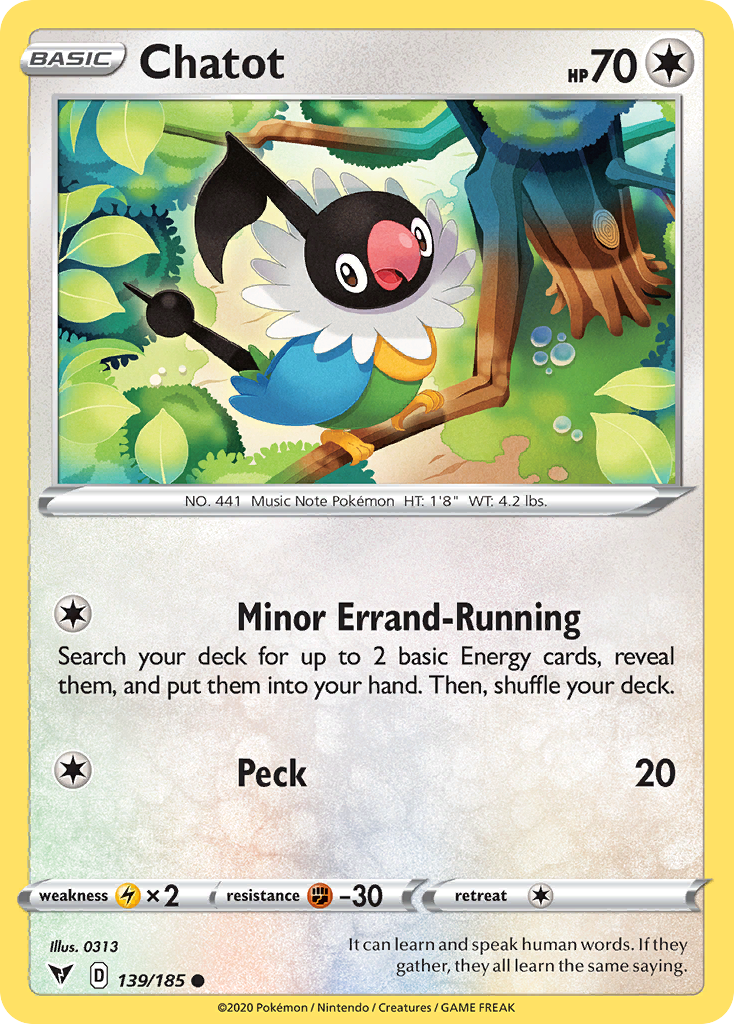 Chatot - Vivid Voltage SET-139