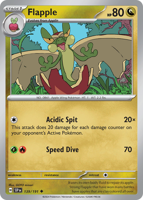 Flapple - Surging Sparks SET-139