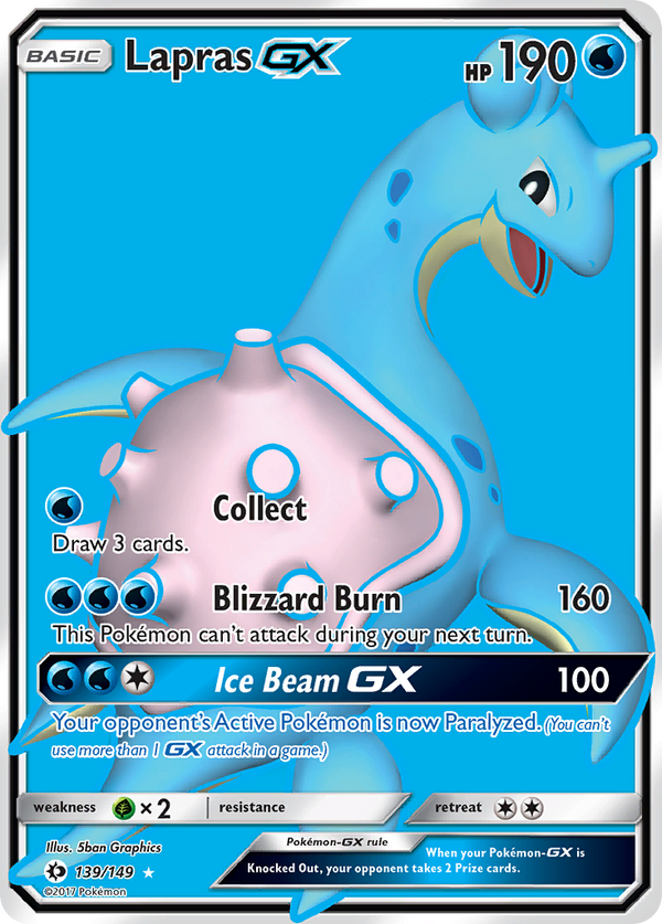 Lapras-GX - Sun & Moon SET-139