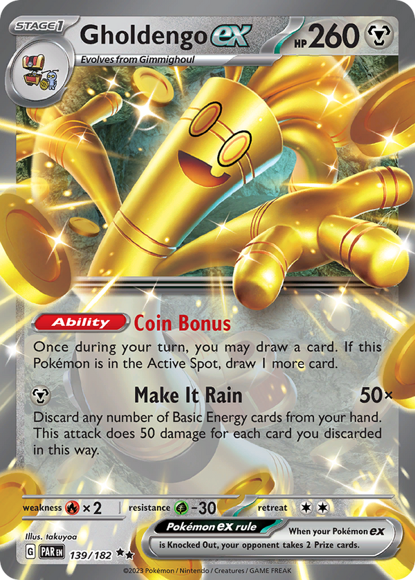 Gholdengo EX - Paradox Rift SET-139