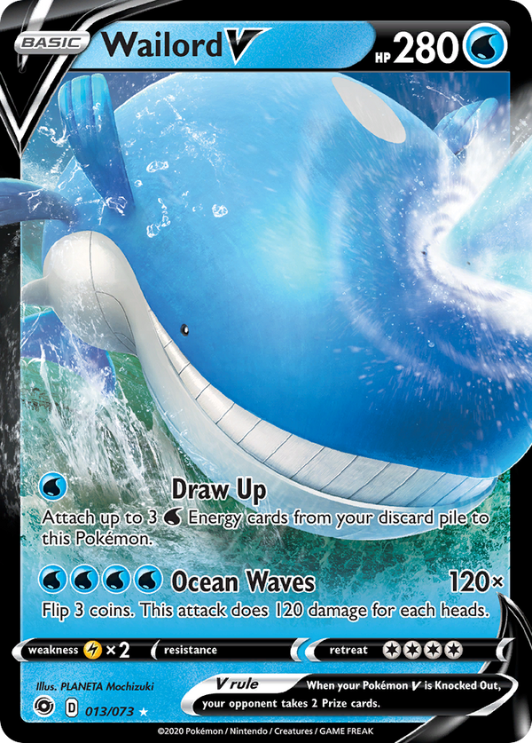 Wailord V - Champion's Path SET-13