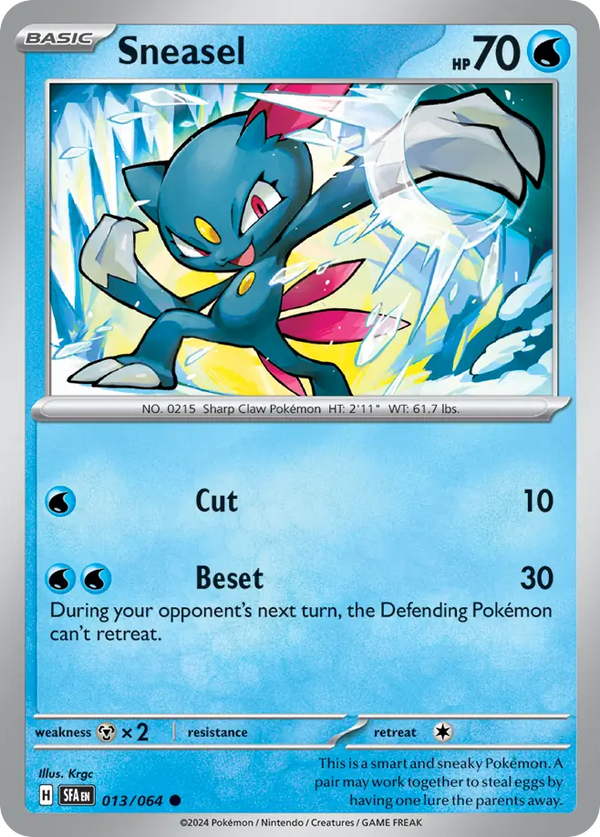Sneasel - Shrouded Fable SET-13