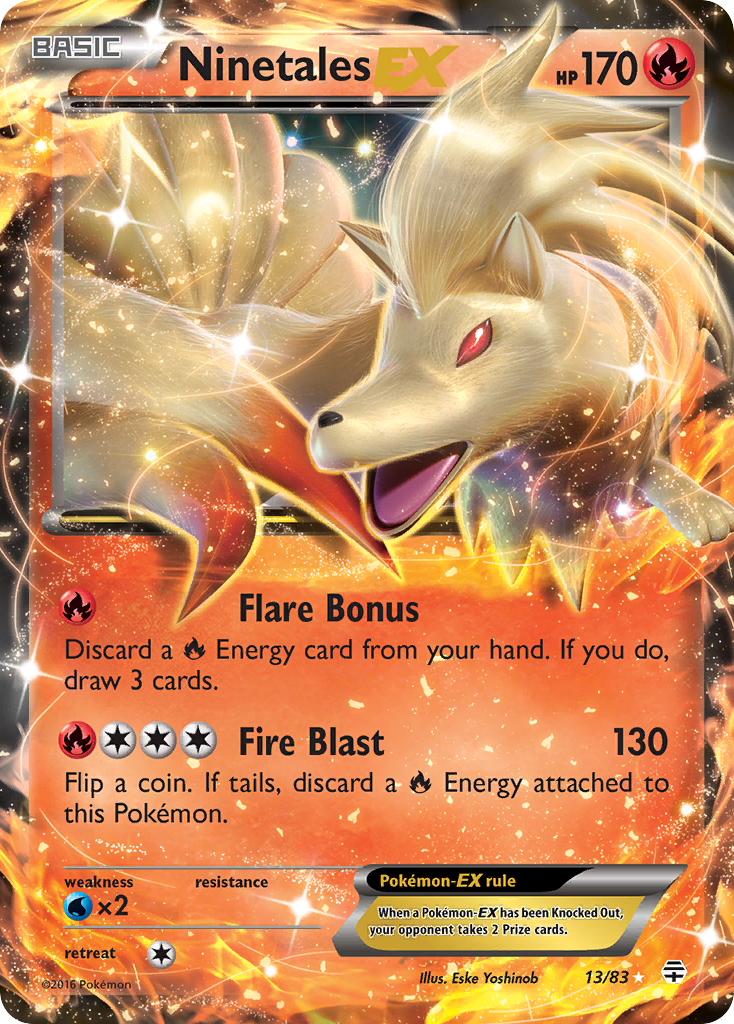Ninetales-EX - Generations SET-13