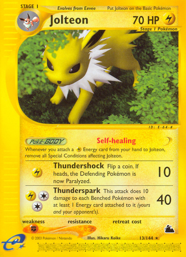 Jolteon - Skyridge SET-13