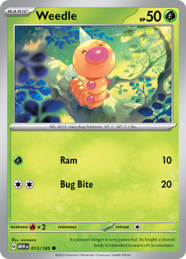 Weedle - 151 SET-13