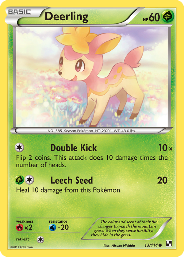 Deerling - Black & White SET-13