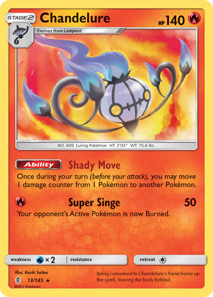 Chandelure - Guardians Rising SET-13
