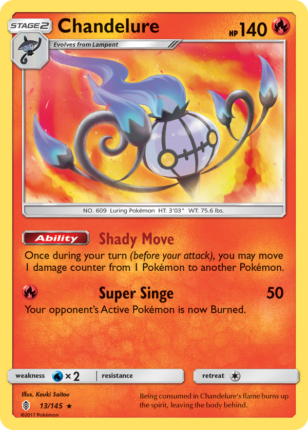 Chandelure - Guardians Rising SET-13