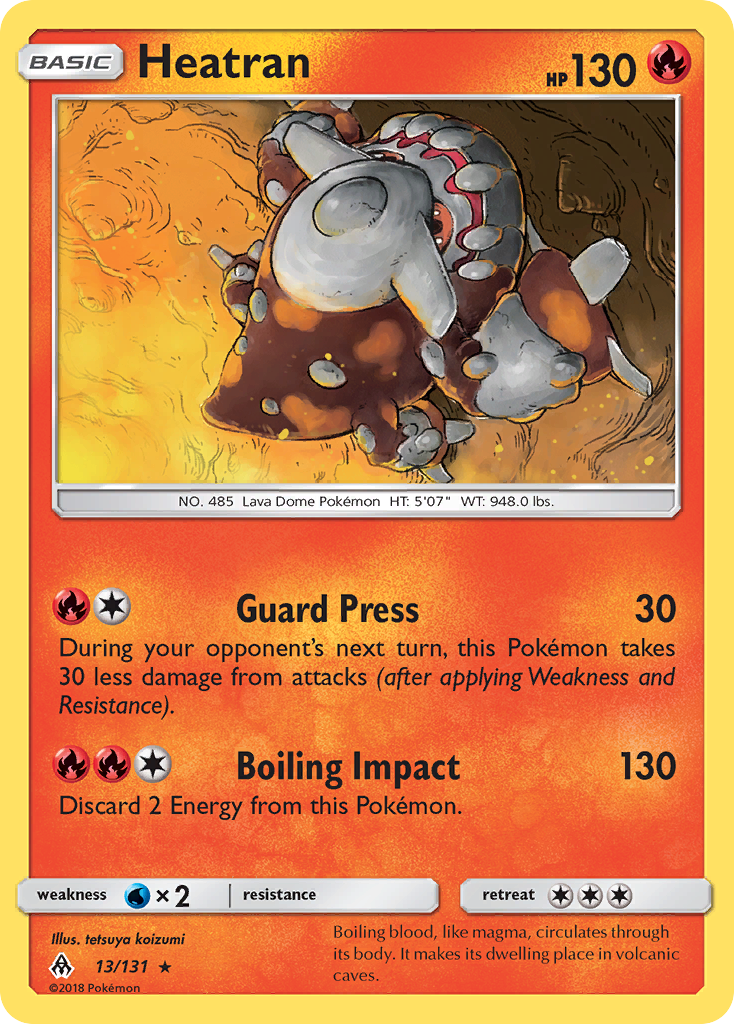 Heatran - Forbidden Light SET-13