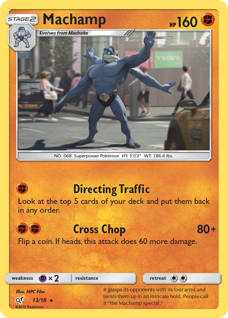 Machamp - Detective Pikachu SET-13