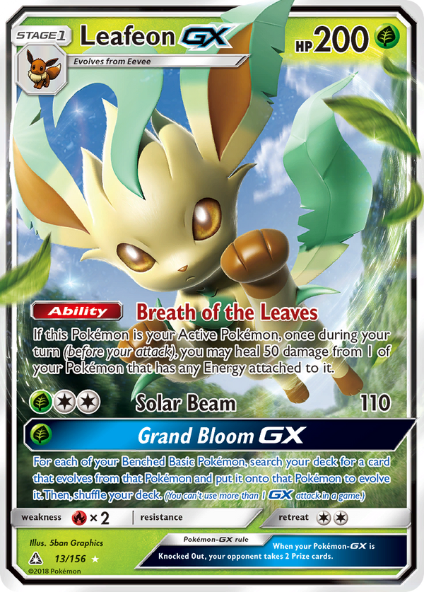 Leafeon-GX - Ultra Prism SET-13