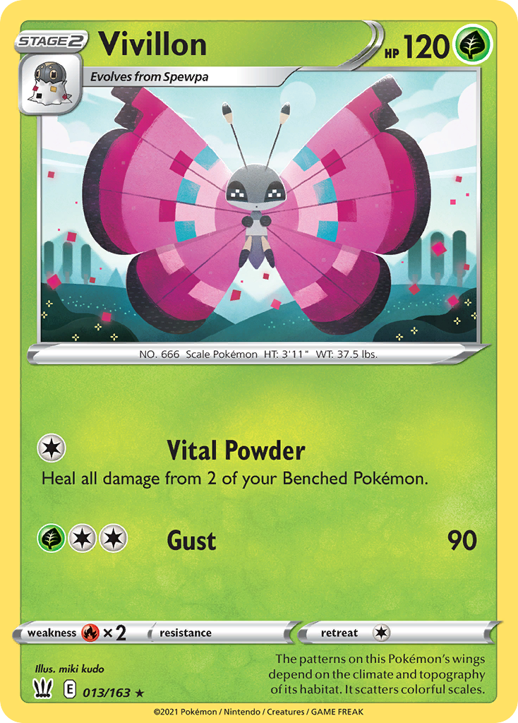 Vivillon - Battle Styles SET-13