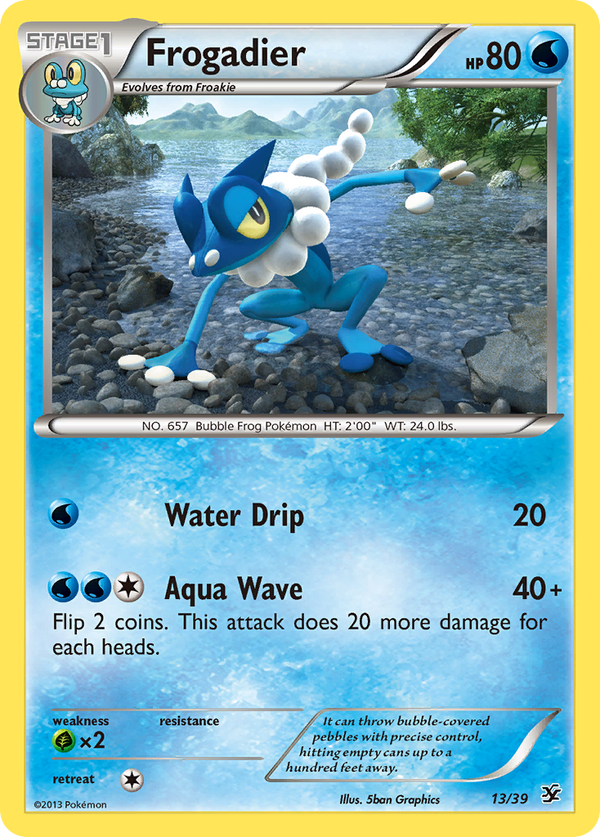 Frogadier - Kalos Starter Set SET-13