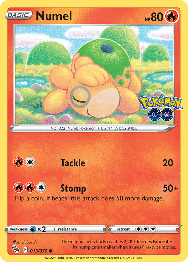 Numel - Pokemon GO SET-13
