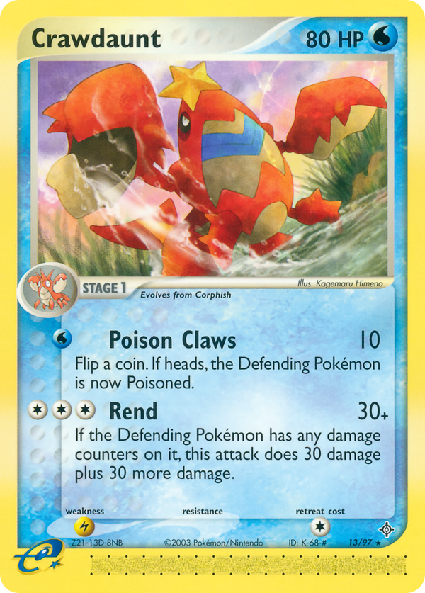 Crawdaunt - Dragon SET-13