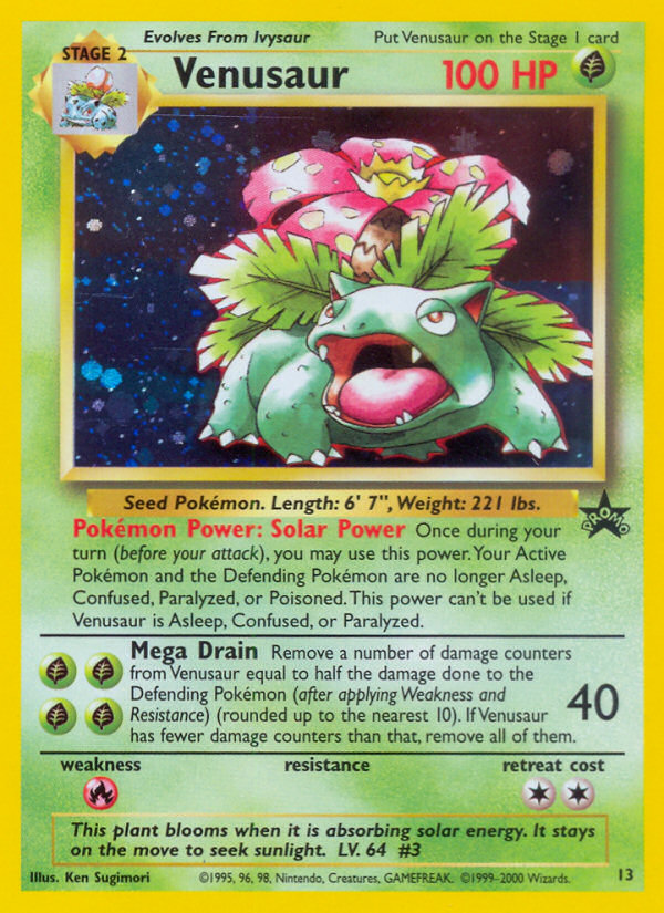 Venusaur - Wizards Black Star Promos SET-13