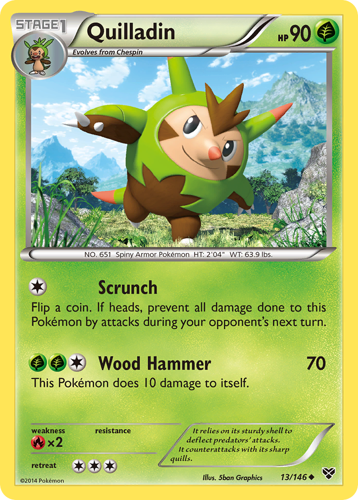 Quilladin - XY SET-13