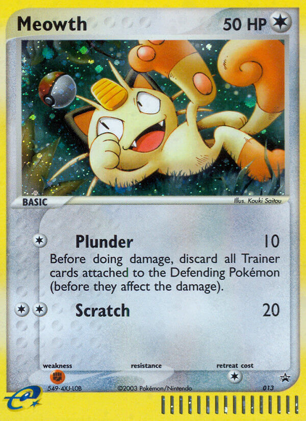 Meowth - Nintendo Black Star Promos SET-13