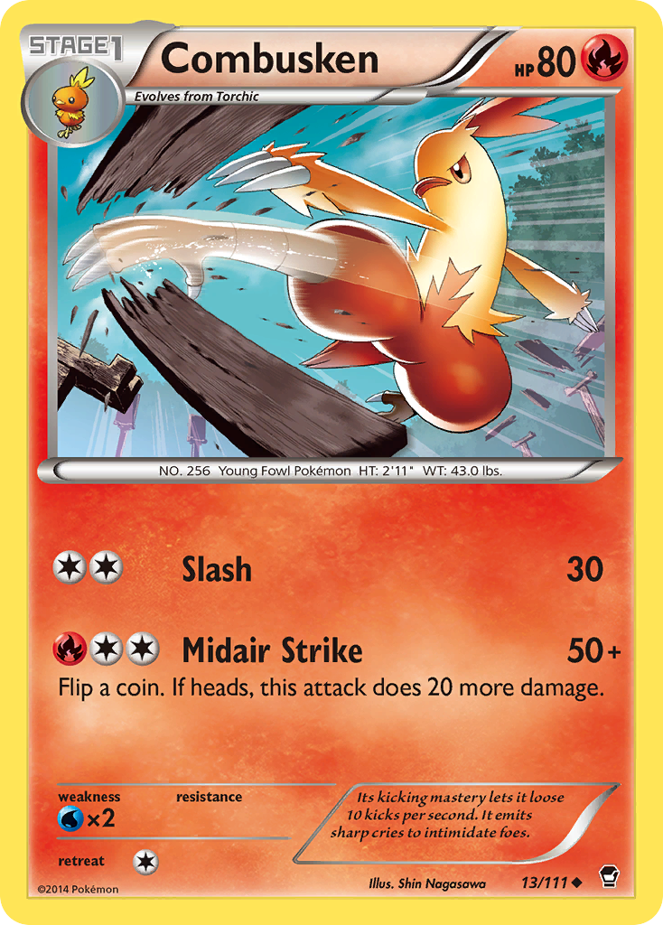 Combusken - Furious Fists SET-13